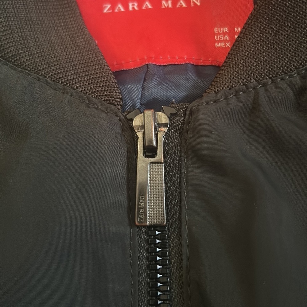 Zara Lightweight Bomber Jacket, Size s - Picture 4 of 4